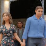Sancho y Petunia yendo al concierto